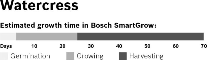 Bosch MSGZS018 SmartGrow Samenkapseln Brunnenkresse
