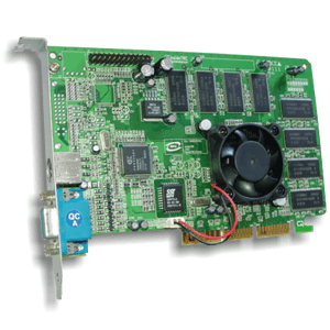 Anubis Typhoon Matrix II MX-400, GeForce2 MX-400, 64MB, wyjście TV