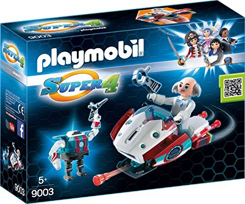 playmobil Super 4 - Skyjet mit Dr X & Roboter