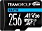 TeamGroup ELITE R90/W45 microSDXC 256GB Kit, UHS-I U3, A1, Class 10 (TEAUSDX256GIV30A103)