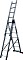 Krause Corda Alu 3-tlg. Teleskop-Mehrzweckleiter 3x 7 Stufen (013378)