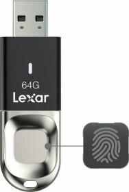 Lexar JumpDrive Fingerprint F35 64GB, USB-A 3.0 (LJDF35-64GBEU)