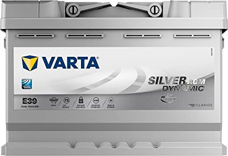 Varta E39 Agm Silver Stop Start Car Battery (570 901 076) (uk096