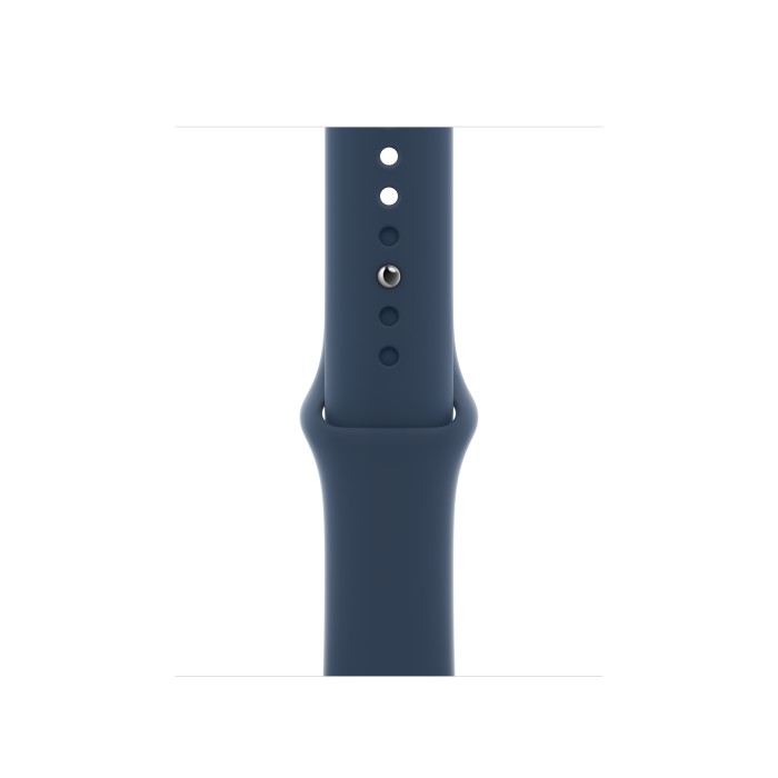 Apple Watch Series 7 (GPS) 41mm Aluminium blau mit Sportarmband abyssblau