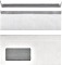 Herlitz Briefumschlag weiß, 110x220mm, 75g/m², 100 Stück (764787)