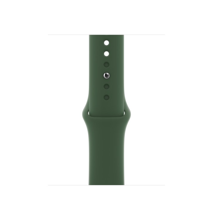 Apple Watch Series 7 (GPS) 41mm Aluminium grün mit Sportarmband Klee