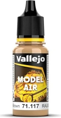 Peinture Vallejo Model Air - Brun Camouflage RAL8020 VAL117 - 17ml