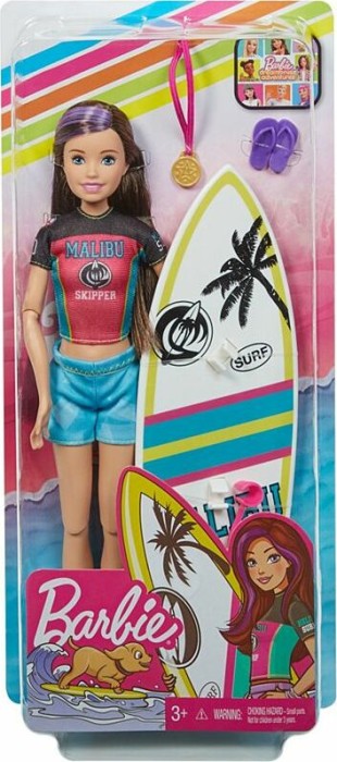 Mattel Barbie Dreamhouse Adventures - Surf Doll w Surfing Fashion with Accessories