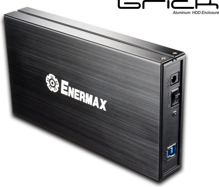 Enermax Brick 3.5" czarny, USB-B 2.0