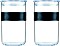 Bodum Presso Glas-Aufbewahrungsbehälter-Set 1l schwarz, 2-tlg (K11829-01SA)