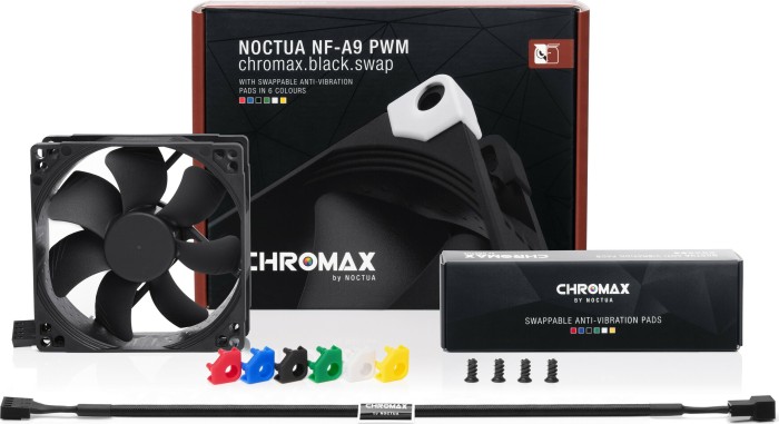 Noctua NF-A9 PWM chromax.black.swap, 92mm