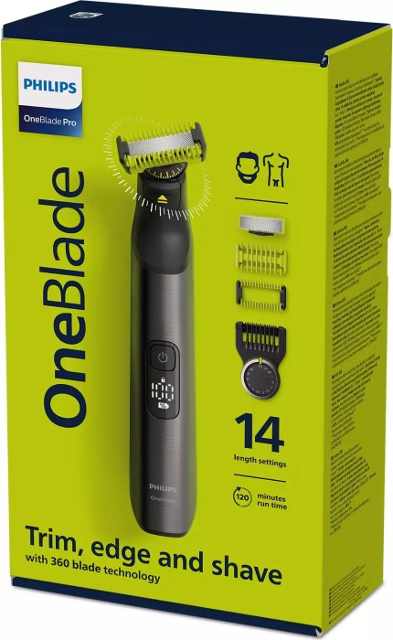 Philips QP6551/15 OneBlade Pro Face+Body Haarschneider
