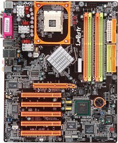 DFI LANparty 865PE Rev. B, i865PE (dual PC-3200 DDR)