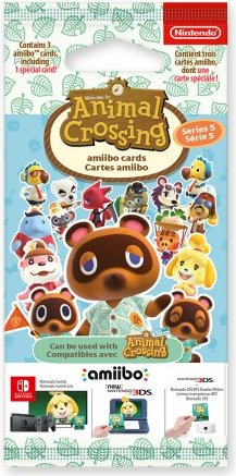 Nintendo amiibo-Karten Packung - Serie 5: Animal Crossing (Switch/WiiU/3DS)