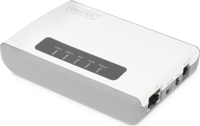Digitus Wireless Multifunction Network Server, Geräteserver, USB 2.0