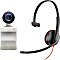 Poly Studio P5 Webcam, inkl. Plantronics Blackwire 3210 Headset, Set (2200-87120-025)