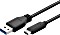 Manhattan Hi-Speed USB-C Anschlusskabel USB 2.0 Typ-A-Stecker - Typ-C-Stecker 480Mbps 1m schwarz (353298)