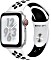 Apple Watch Nike+ Series 4 (GPS + Cellular) Aluminium 40mm silber mit Sportarmband platinum/schwarz (MTX62FD/A)