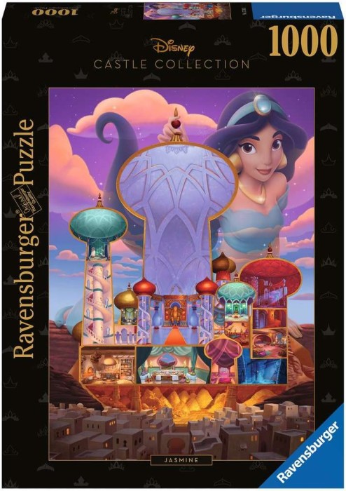 Ravensburger Disney Castles: Jasmine Puzzlespiel 1000 Stück(e) Cartoons (173303)