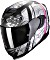 Scorpion EXO-520 Evo Air Fasta matt schwarz/silber/rosa (verschiedene Größen) (172-361-320)