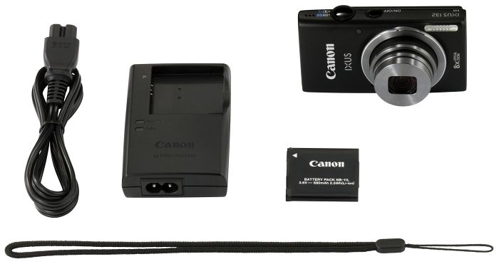 Canon cyfrowy Ixus 132 czarny