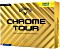 Callaway Chrome Tour Triple Track Piłki golfowe żółty 12 sztuk