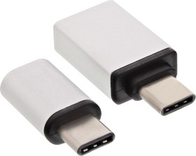 InLine USB OTG Adapter-Set, USB-C Stecker auf micro-USB/USB-A Buchse