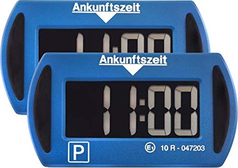 Needit Park Mini schwarz 3011 elektronische Parkscheibe mit Zulassung - DE