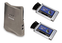 D-Link DWL-905 11Mbit/s, Wireless, PCMCIA LAN Kit [1xDWL-1000AP, 2xDWL-650]