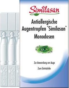 Antiallergische Augentropfen Similasan Monodosen 0,4 10St