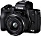 Canon EOS M50 schwarz mit Objektiv EF-M 15-45mm IS STM und EF-M 22mm STM (2680C032)