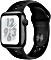 Apple Watch Nike+ Series 4 (GPS) Aluminium 40mm grau mit Sportarmband anthrazit/schwarz (MU6J2FD/A)