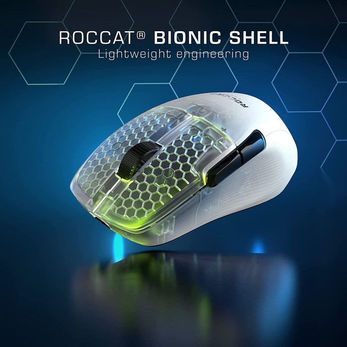 Roccat Kone Pro Air Arctic White, USB/Bluetooth