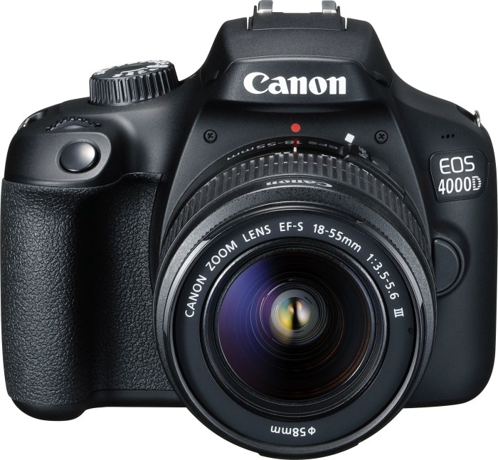 Canon EOS 4000D mit Objektiv EF-S 18-55mm 3.5-5.6 III