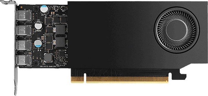 PNY RTX A1000, 8GB GDDR6, 4x mDP