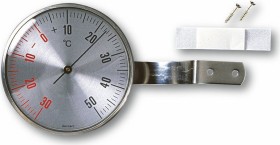 TFA Dostmann Edelstahl Analog Fensterthermometer (14.5001)