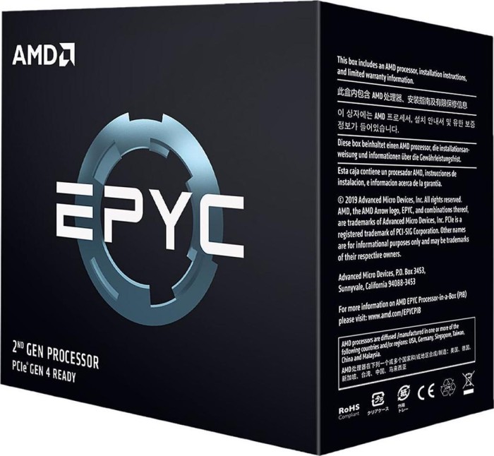 AMD Epyc 7302P, 16C/32T, 3.00-3.30GHz, boxed ohne Kühler