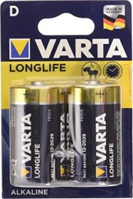 Varta Longlife Mono D, 2er-Pack