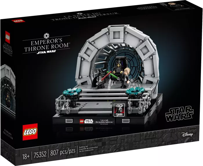 LEGO 75352 – LEGO Star Wars – Thronsaal des Imperators Diorama