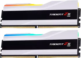 G.Skill Trident Z5 RGB weiß DIMM Kit 48GB, DDR5-8400, CL40-52-52-134, on-die ECC