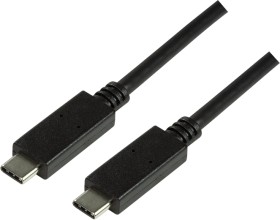 LogiLink USB 3.1 Kabel, USB-C 3.1/USB-C 3.1, 1m