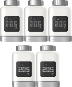 Bosch Smart Home Heizkörper-Thermostat II, Funk-Heizkörperthermostat, 5er-Pack