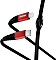 Hama szuflada-/przewód Extreme USB-C/Lightning, 1.5m, czarny/czerwony (183294)