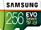 Samsung EVO Select R100/W90 microSDXC 256GB Kit, UHS-I U3, Class 10 (MB-ME256HA)