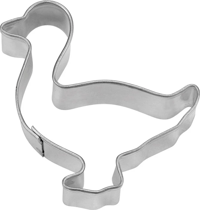 Städter Ausstecher Schwan – 6,5 Cm, Edelstahl, Silber, Spülmaschinengeeignet