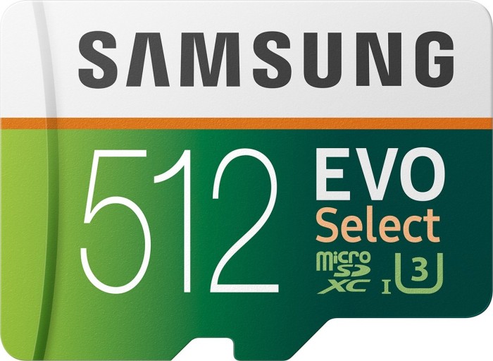 Samsung EVO Select, microSD UHS-I U1/U3, Rev-H / 2020