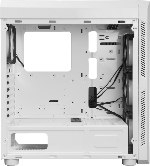 Chieftec Gamer GL-03B Scorpion 3 RGB, biały, szklane okno