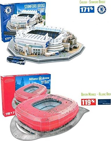 3D Stadion-Puzzle Allianz Arena Münc.rot 