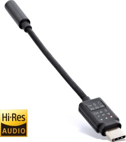 InLine mini USB-C 96KHz Hi-Res audio adapter cable USB-C to 3.5mm socket 0.13m (33054C)