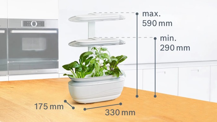 Bosch Smart Indoor Gardening SmartGrow Life MSGP3L Pflanzkasten